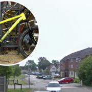 Hertfordshire police have released an image of a mountain bike stolen during a theft a Letchworth