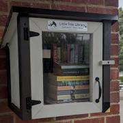 There is now a Little Free Library in Fairlands Valley Park in Stevenage.