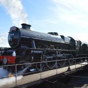 This steam locomotive will be passing through Stevenage on July 13.
