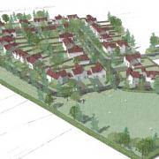 Artist's impression of what the proposed development will look like.
