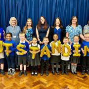 Staff and pupils were left delighted with their 'outstanding' Ofsted