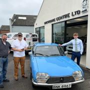 An owner of a classic car garage, made the journey to Chevronics from Australia to purchase a 1997 Citroen GS.