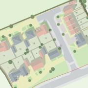 The plans will see the development built off High Street in Kimpton.