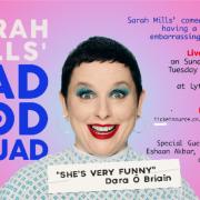 Comedian Sarah Mills is recording her new show a The Lytton Theatre.