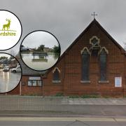 45 properties in the Woolgrove Road and Green Lane area of Hitchin have been flooded after the River Purwell burst its banks.