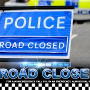 Police have closed Stevenage Road in Little Wymondley.