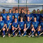 Blueharts men defeated Letchworth 2-1 in the East League. Picture: BLUEHARTS HC