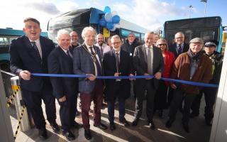 Stagecoach's new bus service - set to link Stevenage, Hitchin and Bedford - has officially launched.