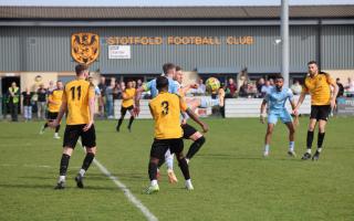 Stotfold scored twice in stoppage time to beat Welwyn Garden City. Picture: LINDA BABAIE