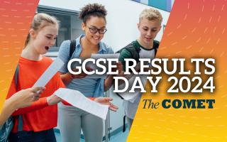 Many students opened their GCSE results across Stevenage and North Herts yesterday leaving some standout pictures.