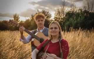 Folk musicians Vicki Swan and Jonny Dyer