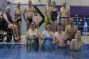 Members of Dolphins Swimming Club at Stevenage Swimming Centre.