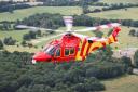 The Essex and Herts Air Ambulance was called to the scene in Wheatley Road.