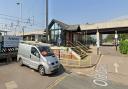 Three people have been arrested after an attack at Arlesey railway station.