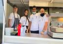 The Chicken George crew from Hitchin were invited up to St George's Park to feed the England Euro 2020 squad after their clash against Croatia