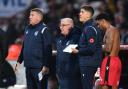 Stevenage's management team learned something about themselves in the loss to Stockport County. Picture: DAVID LOVEDAY/TGS PHOTO