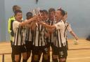 Stoke Hammond celebrate winning the Under 11s tournament at the first Stevenage Community Trust Cup.