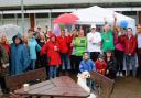 Carers brave summer showers to complete Carers Week fundraising walk