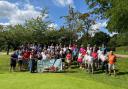 Almost £5,000 was raised at the charity golf day.