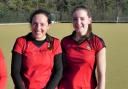 Liz Phoenix and Nikki Greaves of Stevenage Hockey Club. Picture: RICHARD ELLIS