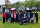 Golfers took part in a charity event in aid of Letchworth's Garden House Hospice Care.