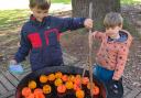 Hook a pumpkin at Knebworth House