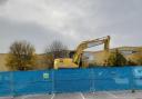 Construction of a new Costa Coffee shop has started on Stevenage Leisure Park.