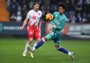 Kane Smith's run of games for Stevenage continued against Gillingham. Picture: TGS PHOTO