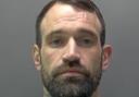 The man has been sent to prison for more than three years for carrying out a burglary and attempted burglaries in the county.