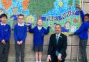 Staff and pupils at Purwell Primary School are 