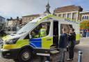 Two students from North Hertfordshire College took part in the police operation.