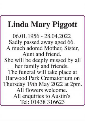 Linda Mary Piggott