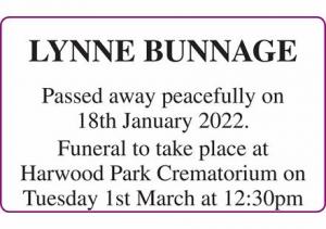 LYNNE BUNNAGE