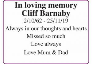 CLIFF BARNABY