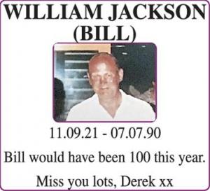 WILLIAM (BILL) JACKSON