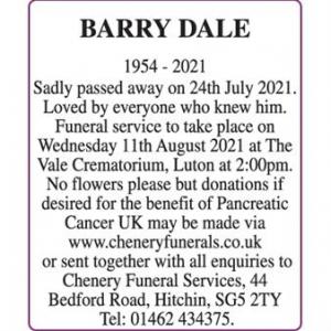 BARRY DALE