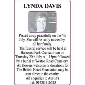 LYNDA DAVIS