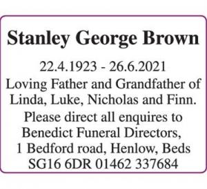 Stanley George Brown