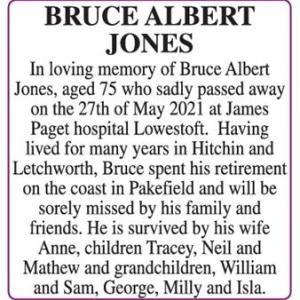 BRUCE ALBERT JONES