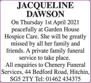 JACQUELINE DAWSON