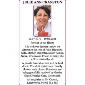 JULIE CRANSTON