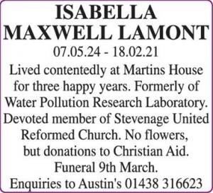 ISABELLA LAMONT