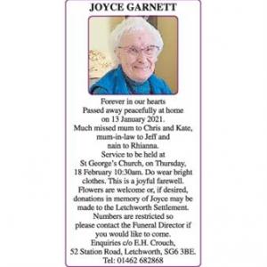 Joyce Garnett