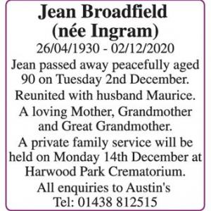 Jean Broadfield