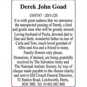 Derek John Goad