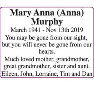 Mary Anna Murphy