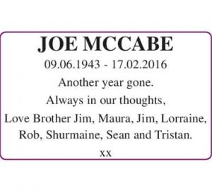 Joe McCabe