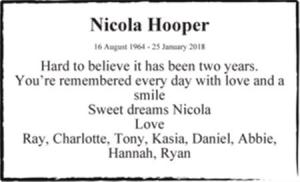 Nicola Hooper