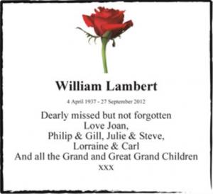 William Lambert