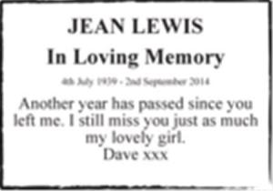 JEAN LEWIS